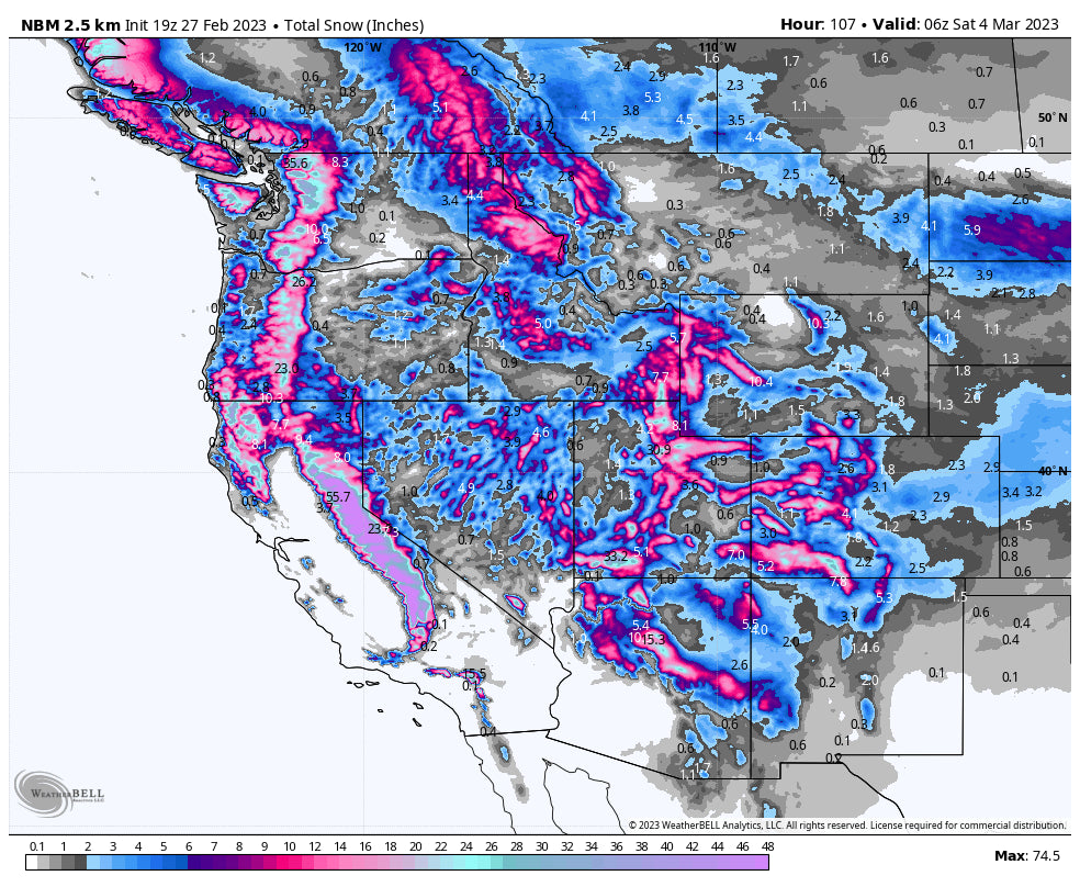 POWDER ALERT: California, Utah, Colorado Score Big This Week