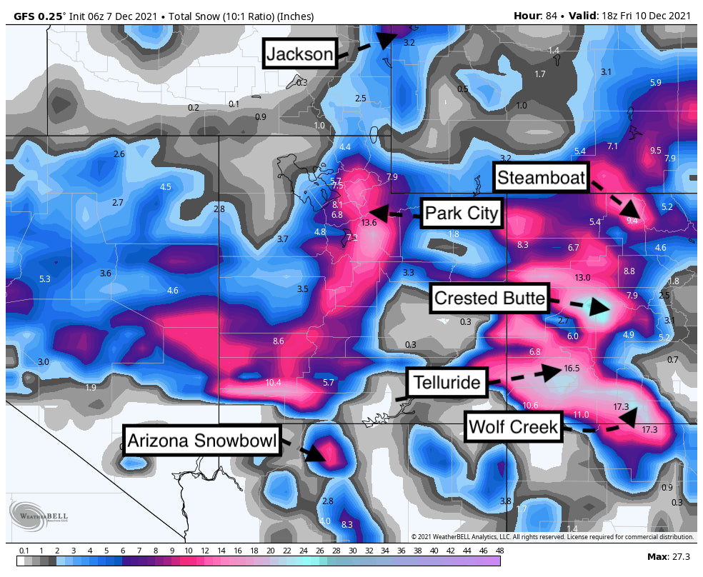 EPIC ALERT- FEET OF SNOW FOR THE PNW, 12-20 INCHES FOR THE ROCKIES