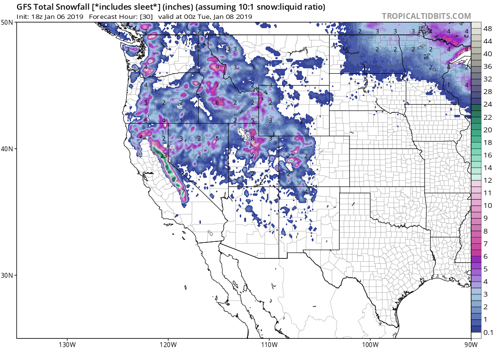 EPIC ALERT!  2 FEET OF ADDITIONAL SNOW- WIND AND WARMING CAVEATS.  GRAB IT NOW BEFORE MIDWEEK WARMING!