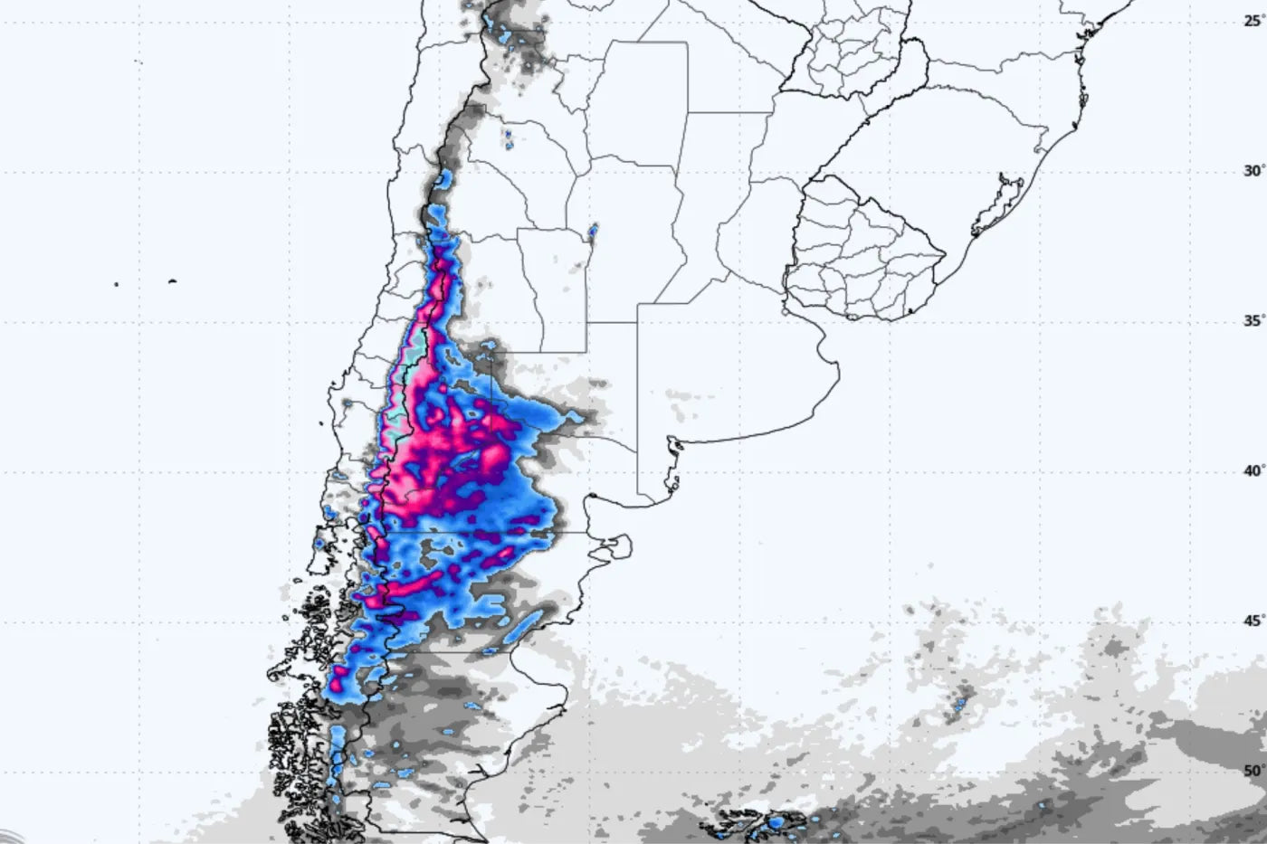 2+ Feet of Powder Heading Towards Chile and Argentina
