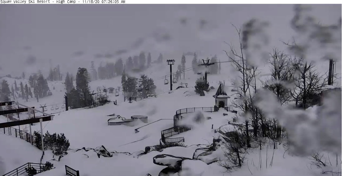 The Sierra nabbed a decent dump! The Cascades will continue to get snowfall with leftovers aimed at the Northern Rockies.