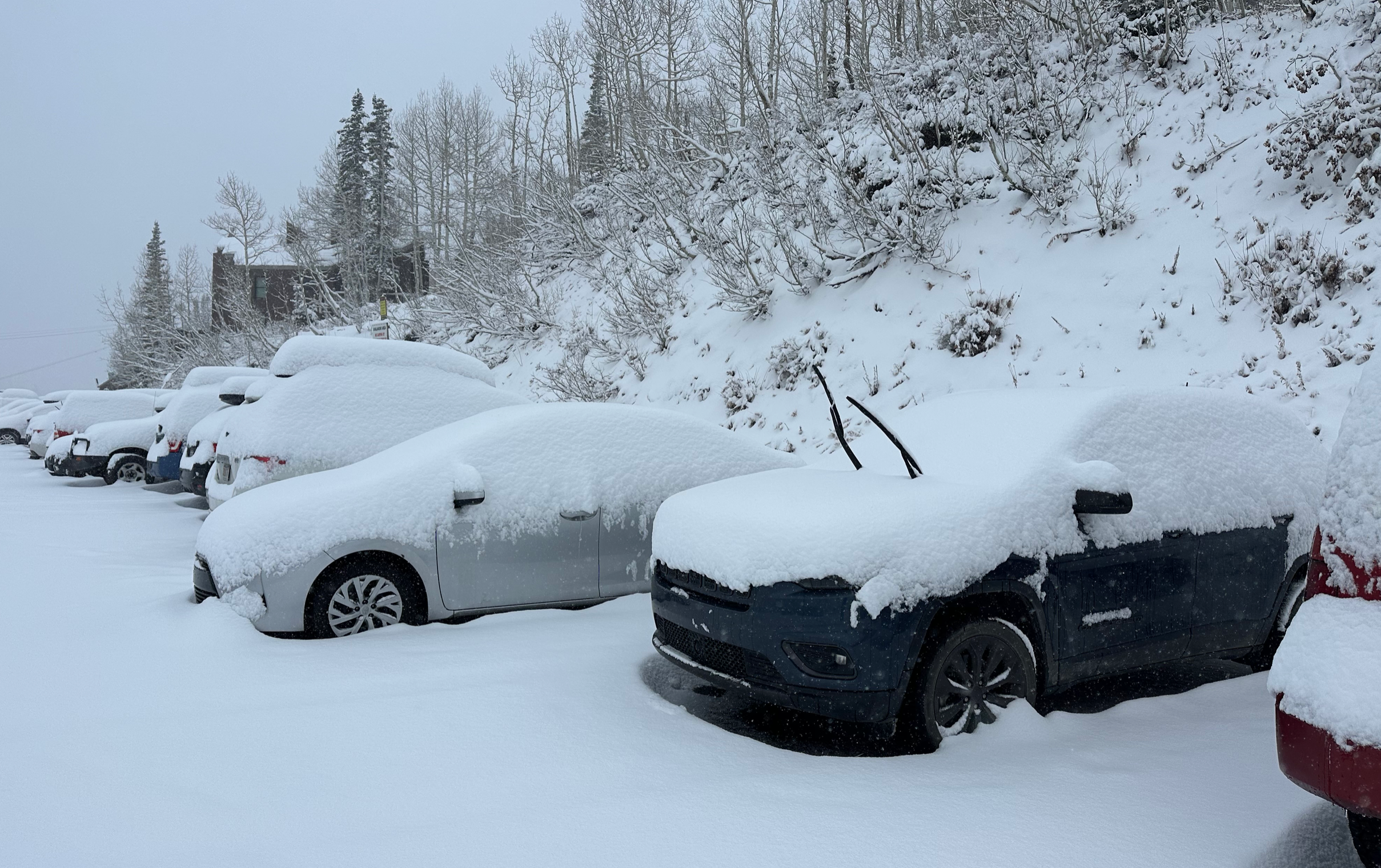 Vail blanketed in snow after 5-plus inches fall