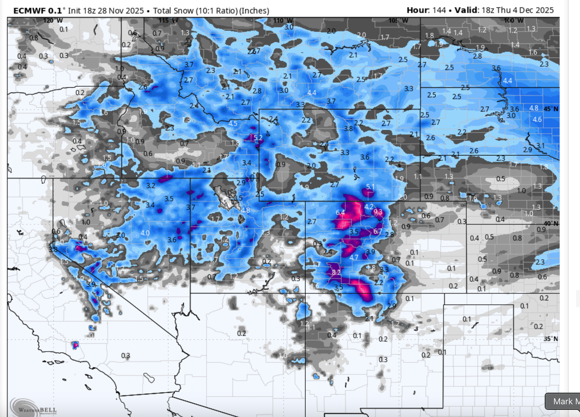 November 29th - December 2nd Forecast: A Series of small storms tease the West this weekend, more storms on the horizon.