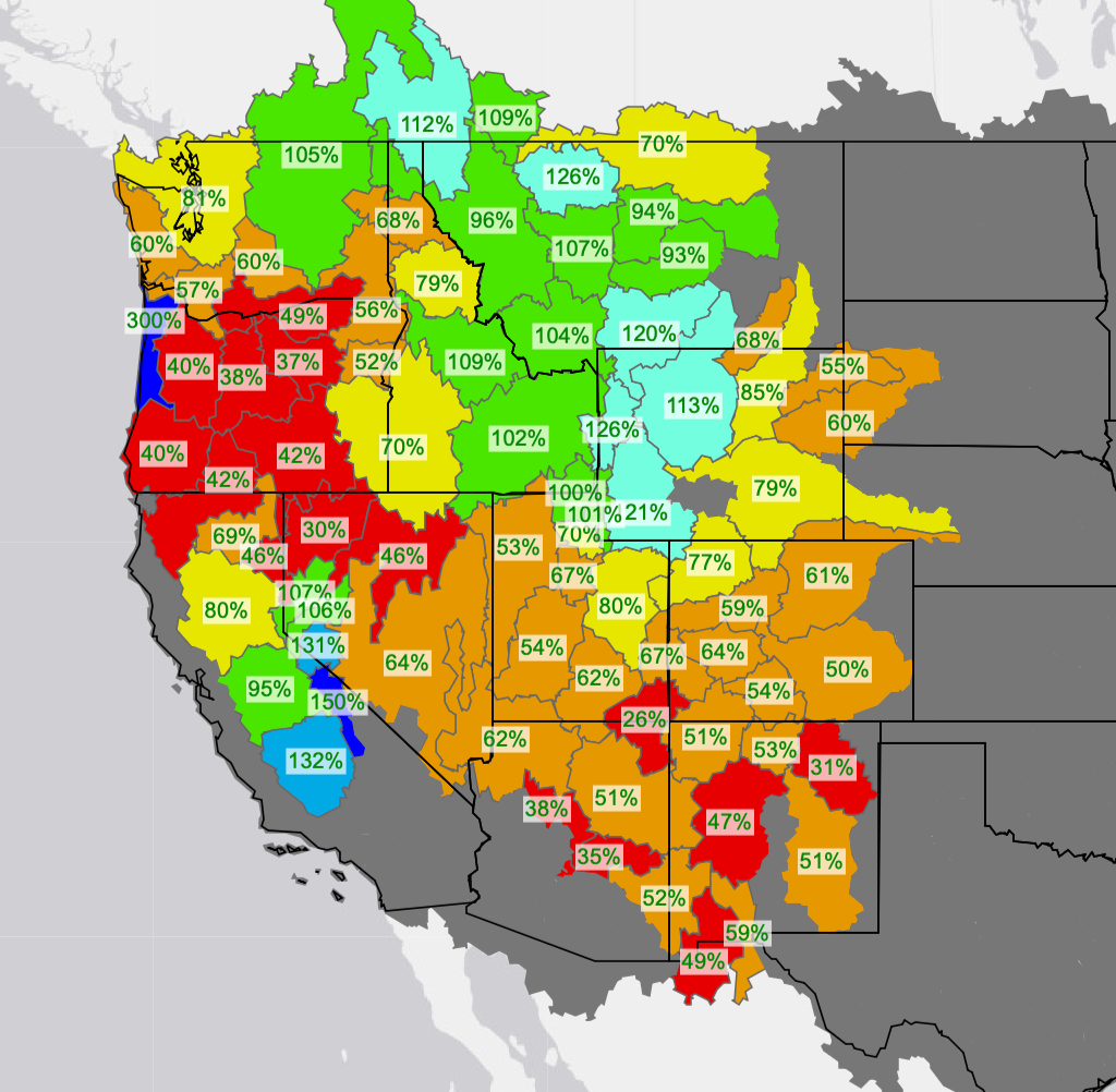 MLK Powder? Long Range Forecast For the West and East.