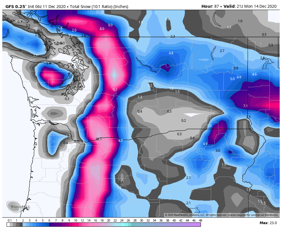 Several Storms are approaching the west over the next 7 days
