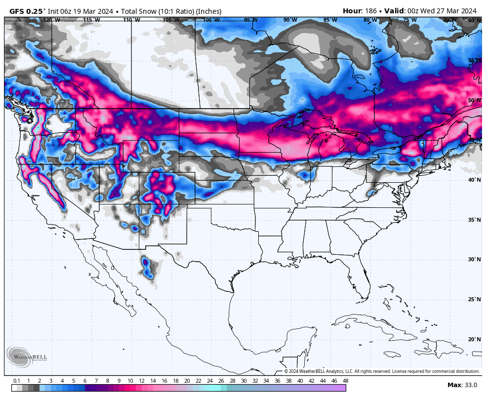Powder Alert- Sierra- Rockies, PNW- Several Systems to Watch