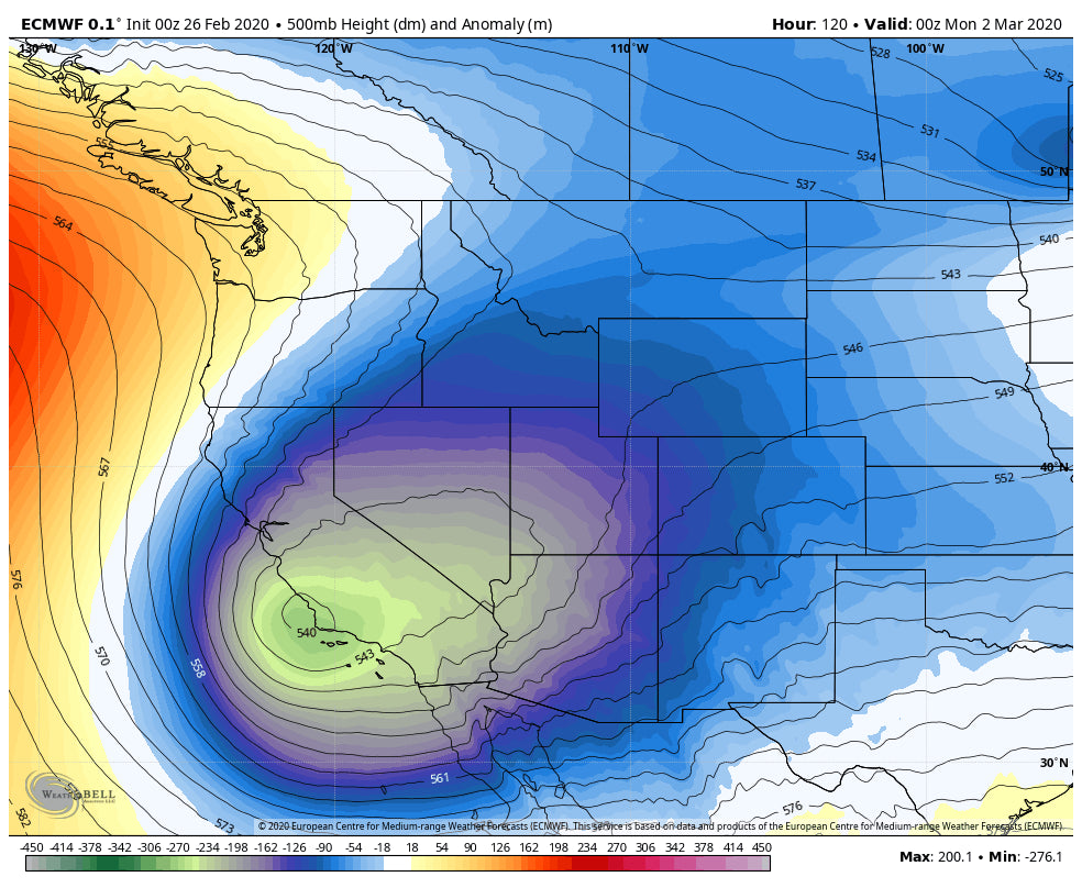 CHASING POW MAY RETURN FOR THE WEEKEND OR MID NEXT WEEK