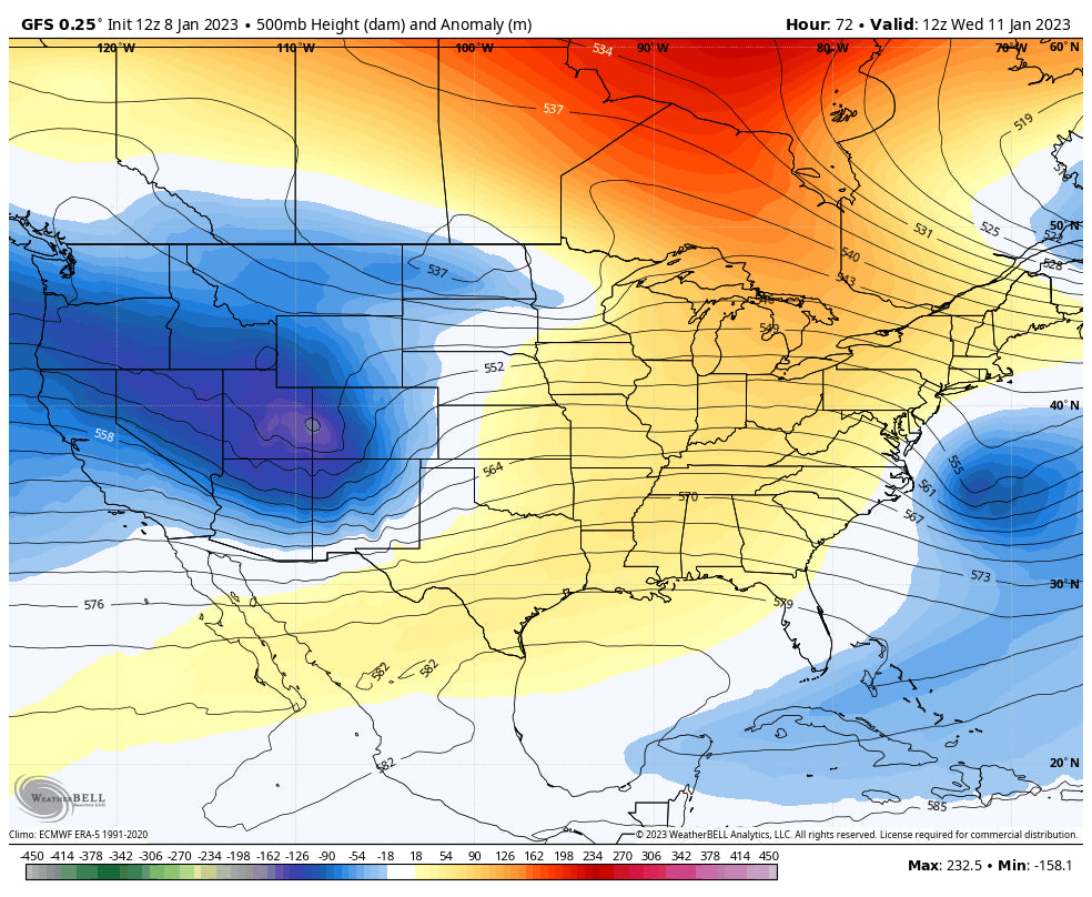 Powder Alert Rockies-Wild Ride For The Sierra With Warm and Cold Spells.