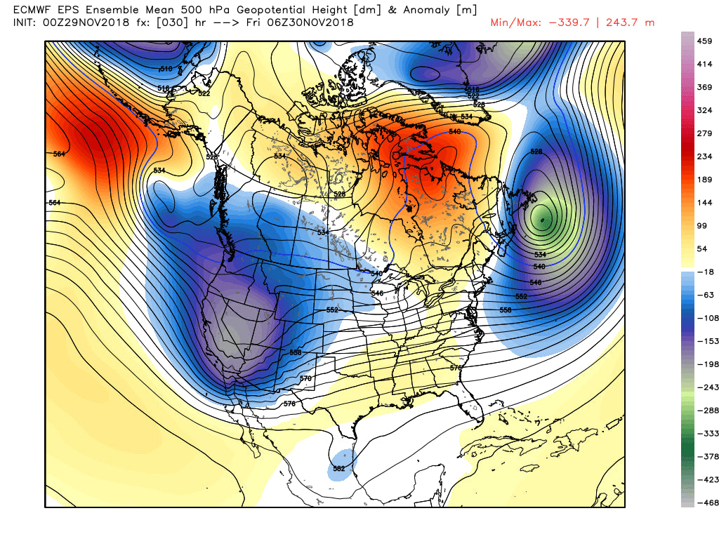 SNORKEL ALERT- SIERRA- 4-5 FEET WITH BLOWER ON SATURDAY.  ALL ACTION MOVES EAST OVER THE ROCKIES AND 4 CORNERS