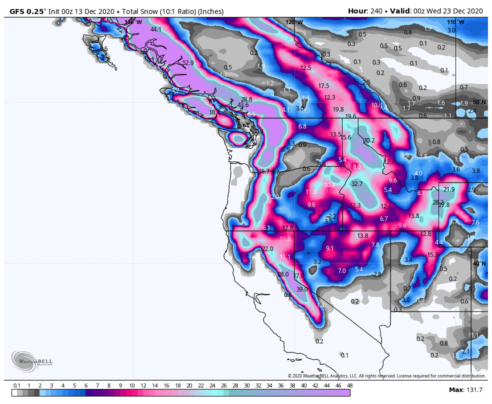 Waves and Waves and Waves of Snow