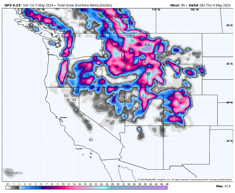 Epic Storm Update: 2+ FEET Reported Around the West, More on the Way