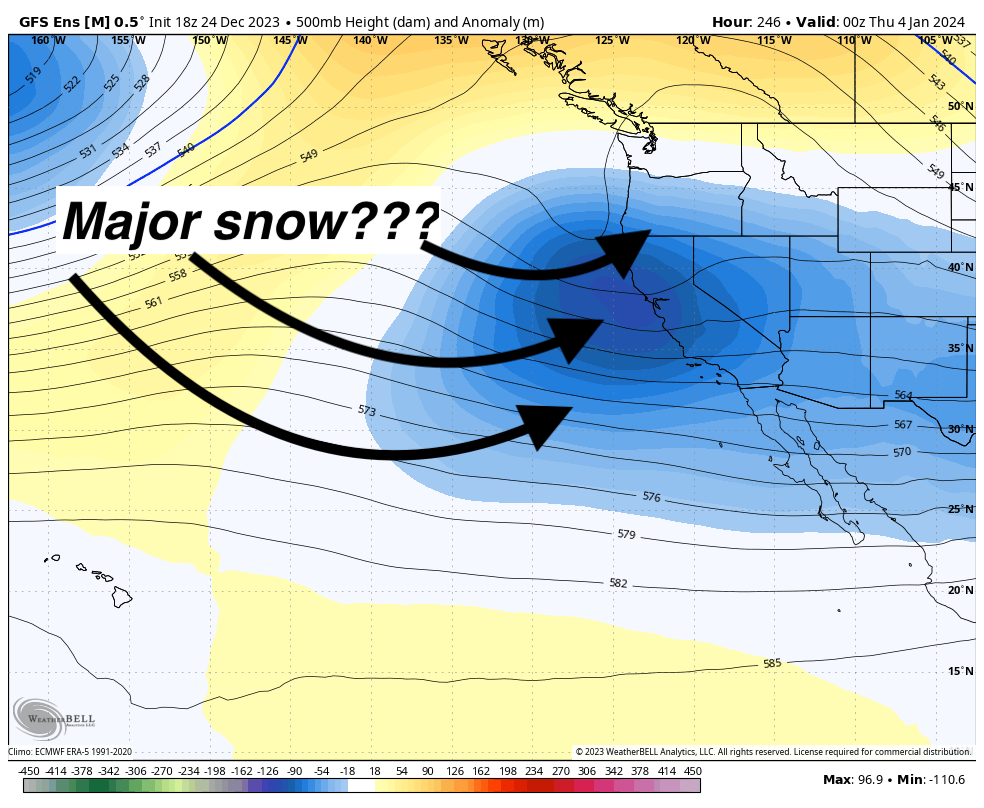 Merry Xmas! Storm Recap & 7 Day Powder Forecast - Major Snow on the Way?