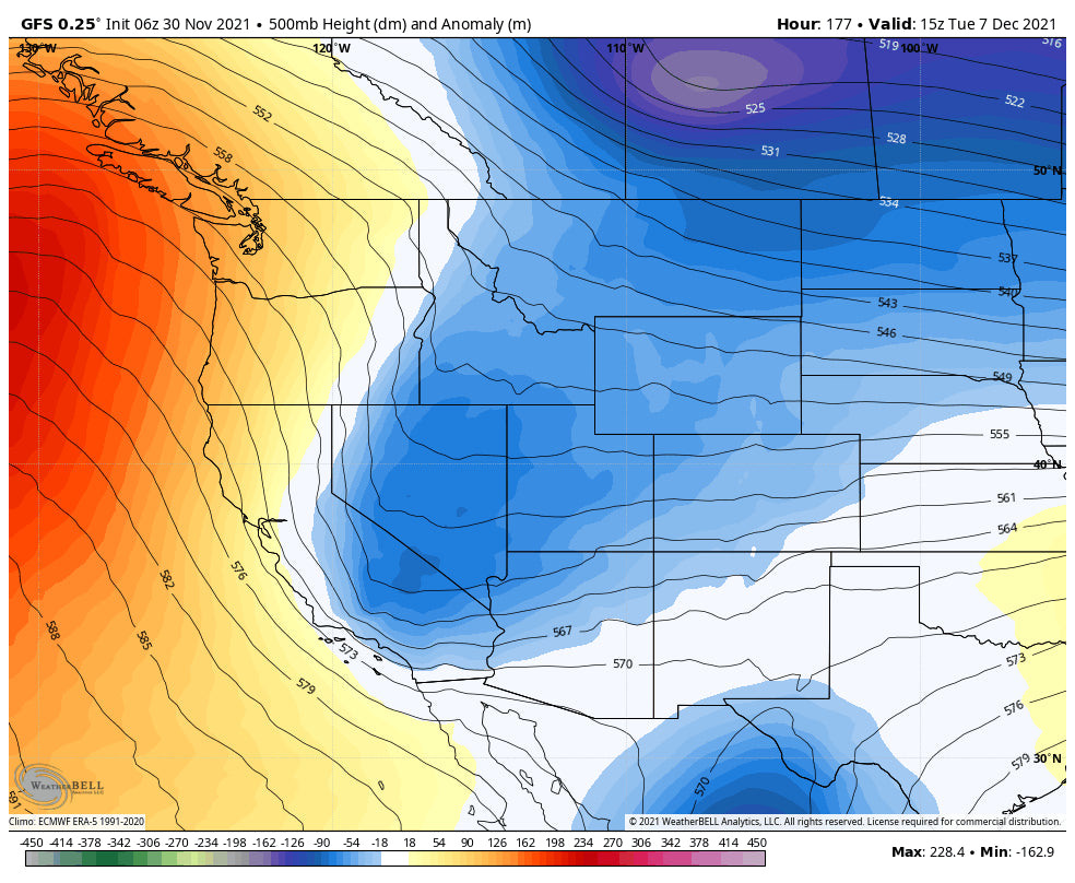 PATTERN CHANGE TO BRING SNOW BACK TO THE WEST!
