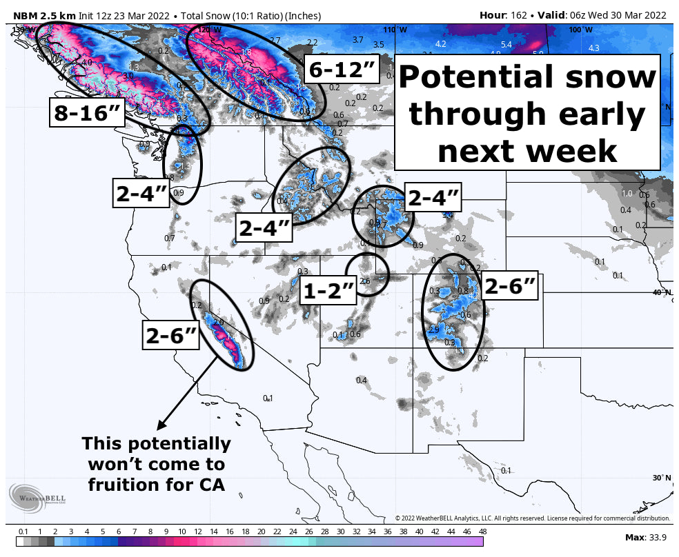 A bit of a break before more active weather moves in