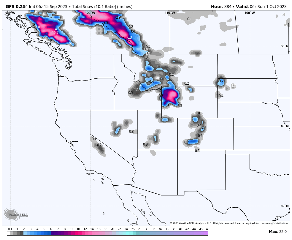 El Niño Forecasted To Continue Through The Winter- Snow Is In The Forecast For Areas Of The West