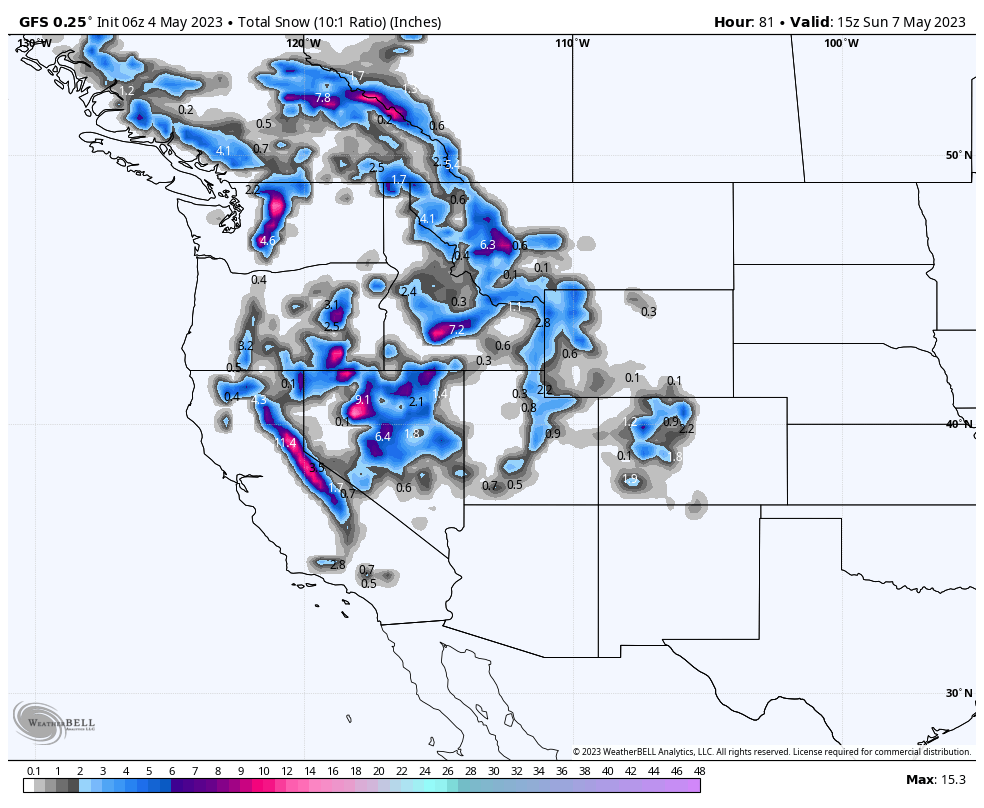 FINAL POST-POWDERCHASERS LAST SEASONAL POW FORECAST