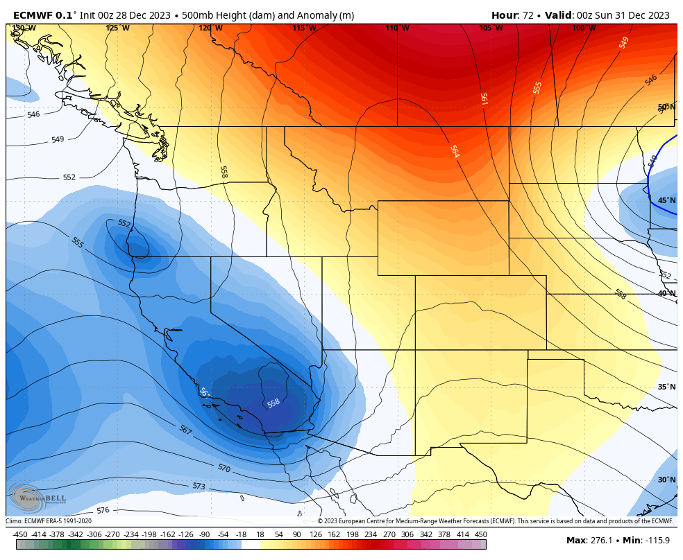7 Day Western Powder Forecast- 2 storms to watch with uncertainty on deepness.