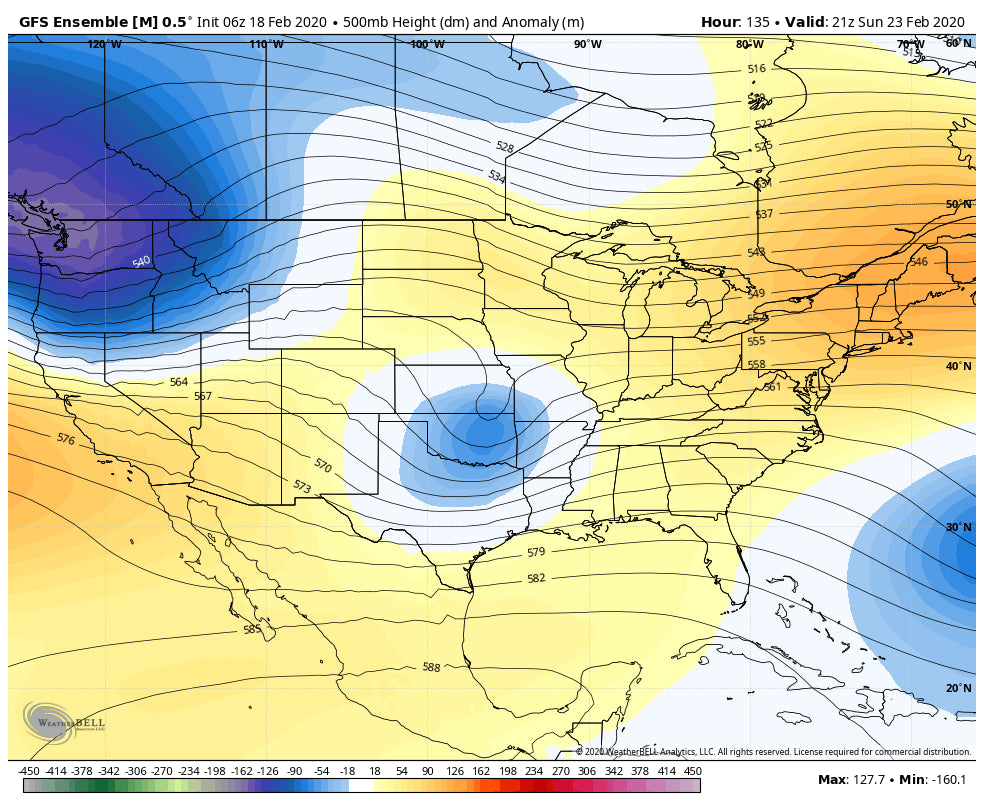 7 DAY POWDER FORECAST- SNOW ON THE HORIZON LATE THIS WEEK.