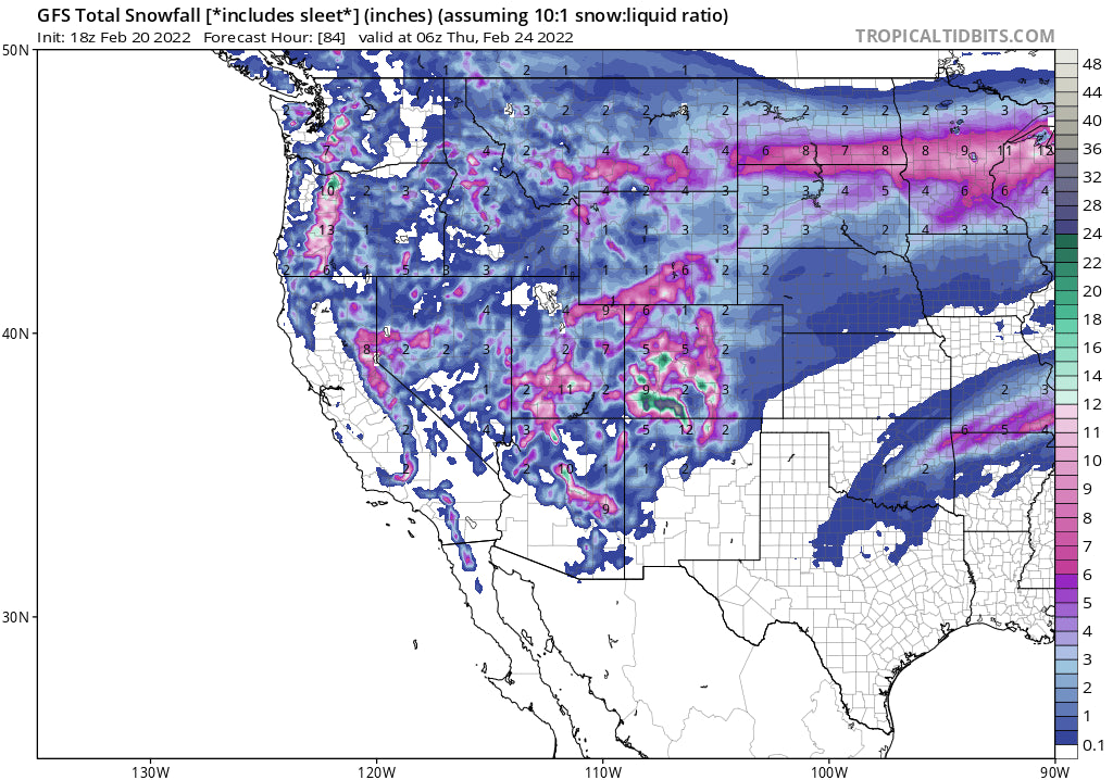 EPIC ALERT! 2-3 feet of freshies for areas of the west! It's happening!