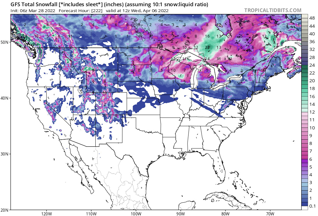 SNOW RETURNS TO THE WEST WITH WARM FRESHIES AND A COLDER STORM IN WEEK #2