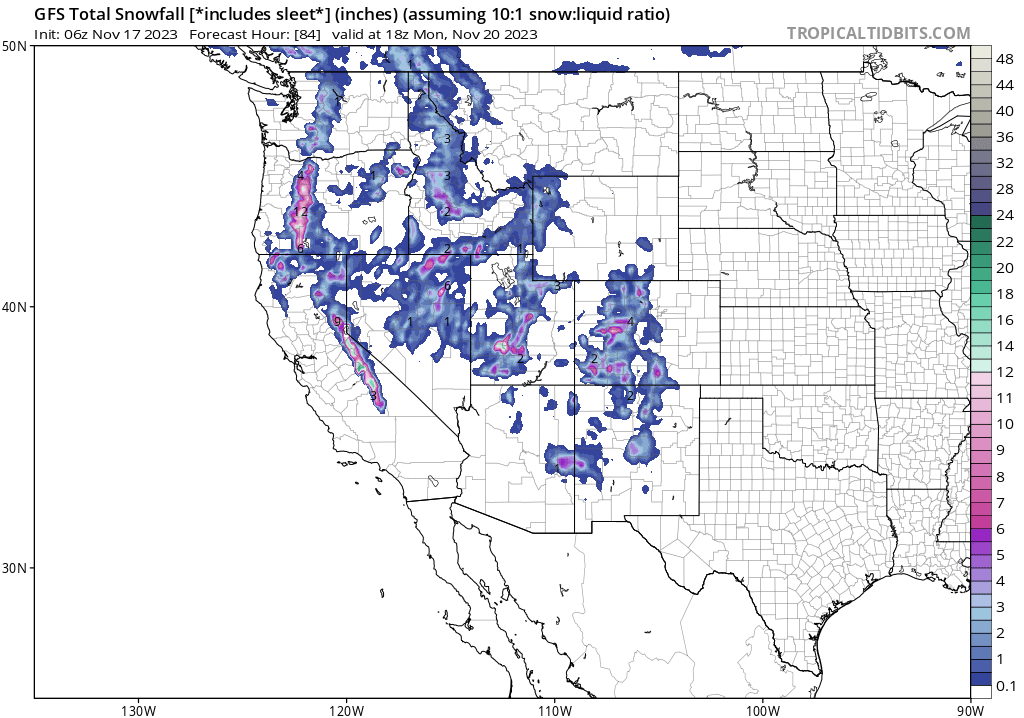 Powder Alert CA, OR, UT (Boom Or Bust) and Colorado Mystery.