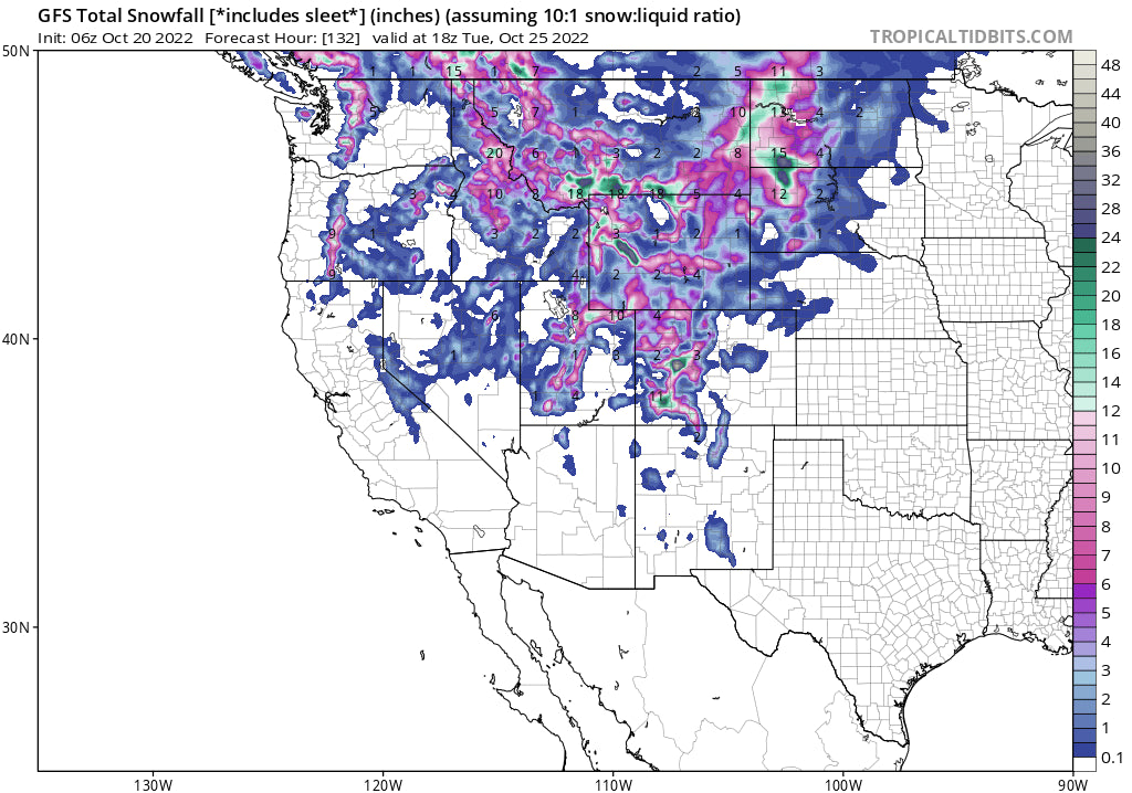 GAME ON! 10-30 inches of Powder for the west- EPIC ALERT hoisted for October as 3 storms impact the region.