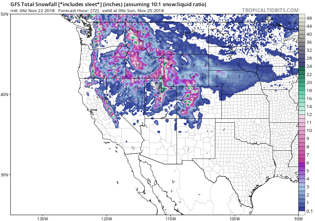 EPIC ALERT! HAPPY TURKEY DAY- 20-30 INCHES LIKELY IN SOME SPOTS OF THE ROCKIES