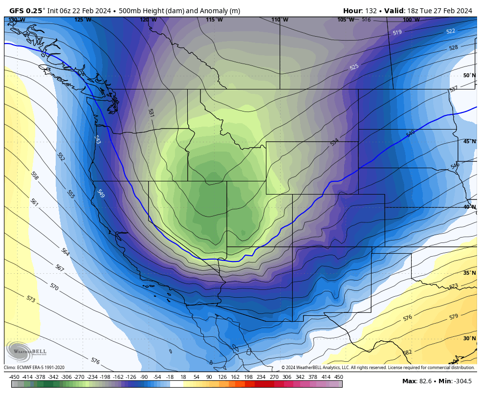 Powder Watch- Warm Wet Storm Followed By Cold Canadian Air- Canada/PNW/Rockies/Sierra