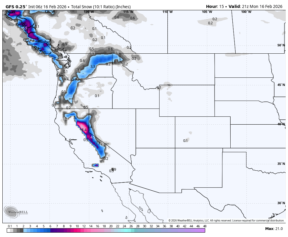 SNORKEL ALERT: 4-7 Feet of Powder!