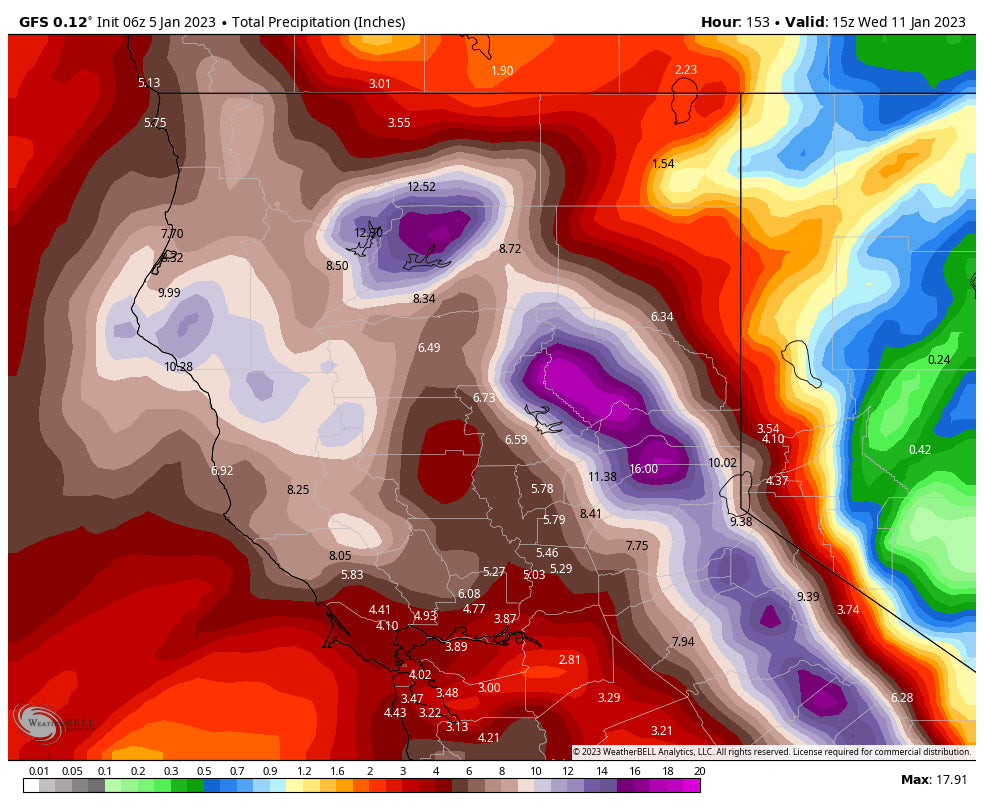 POWDER ALERT! FIRE HOSE IS UNLEASHING BIG TIME IN CALIFORNIA WITH THE ROCKIES AND EVEN THE PNW SCORING LEFTOVERS.