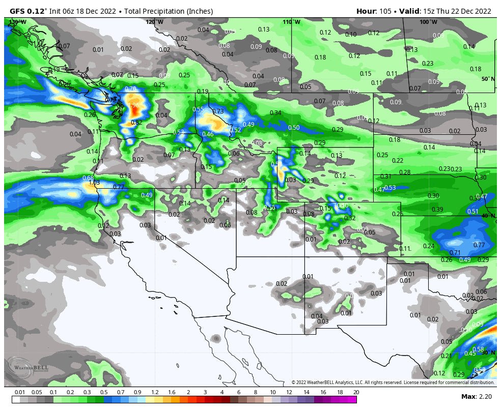 7 DAY POWDER OUTLOOK- POWDER ALERT- PNW- NORTHERN ROCKIES ON WATCH