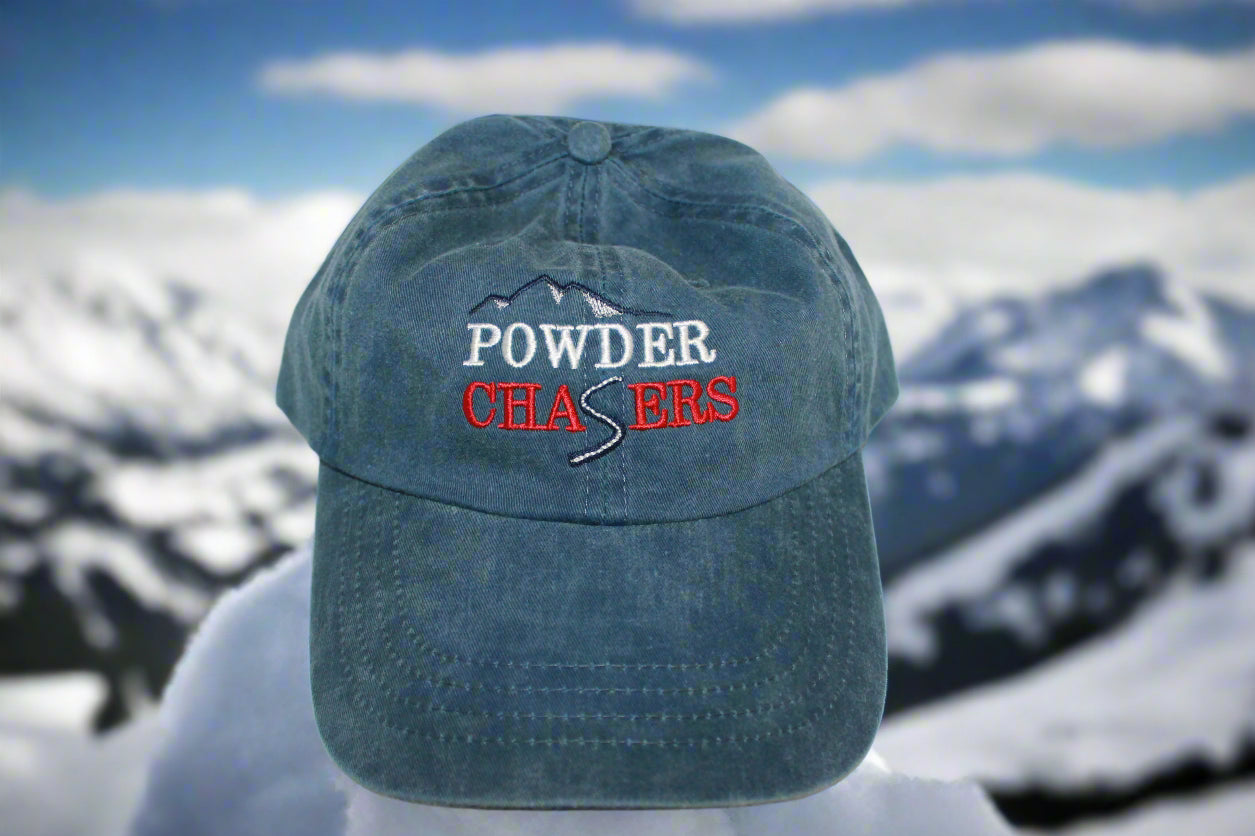 Powderchasers Embroidered Baseball Cap