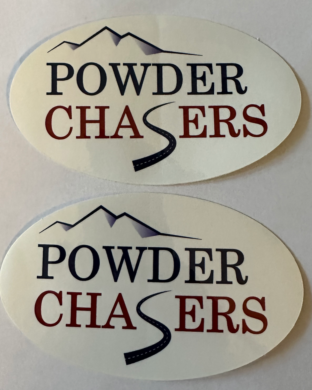 Powderchasers Stickers (Set of 2)