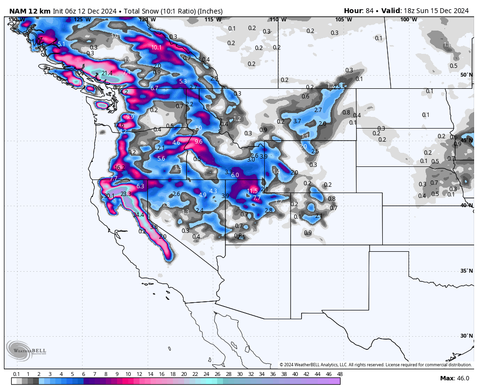 Updated Powder Alerts- Sierra, PNW, BC, Northern Rockies- Where to chase this weekend