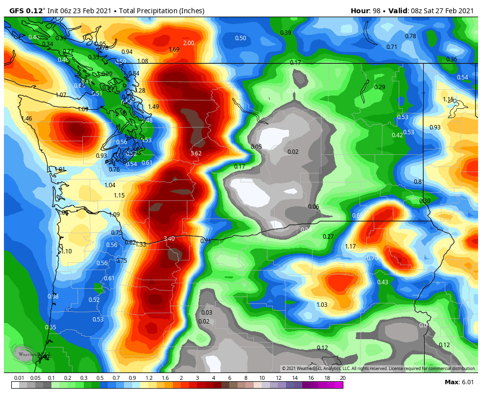 EPIC ALERT- 3-4 FEET FOR THE CASCADES-LEFTOVERS FOR THE ROCKIES