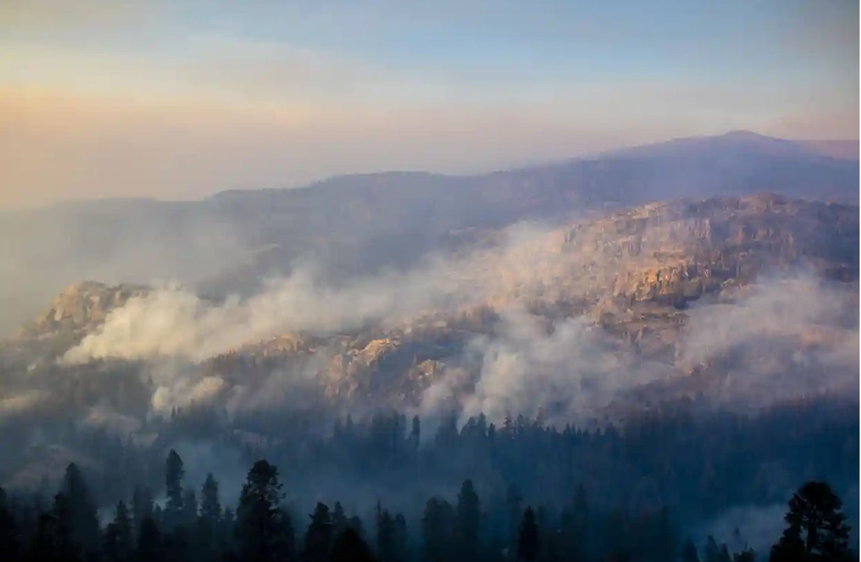 Firefighters Are Gaining The Upper Hand in Tahoe Area Wildfire.