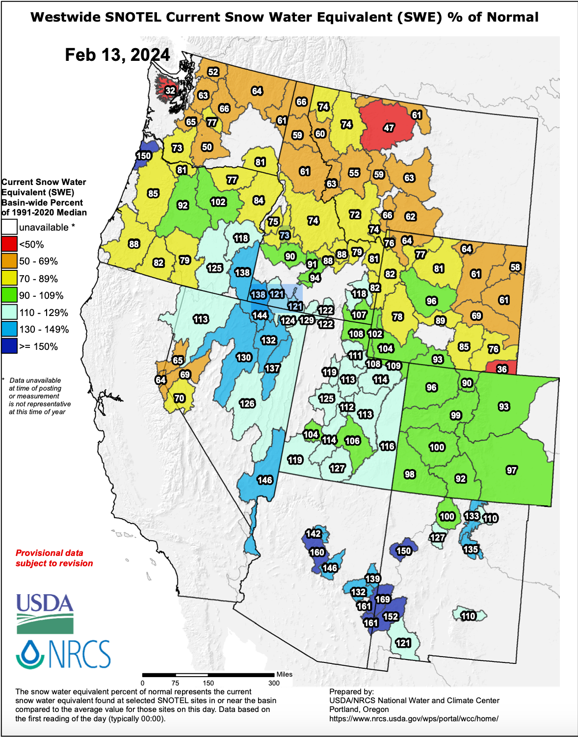 Mid-February Snowpack Update – Where Do Things Stand?