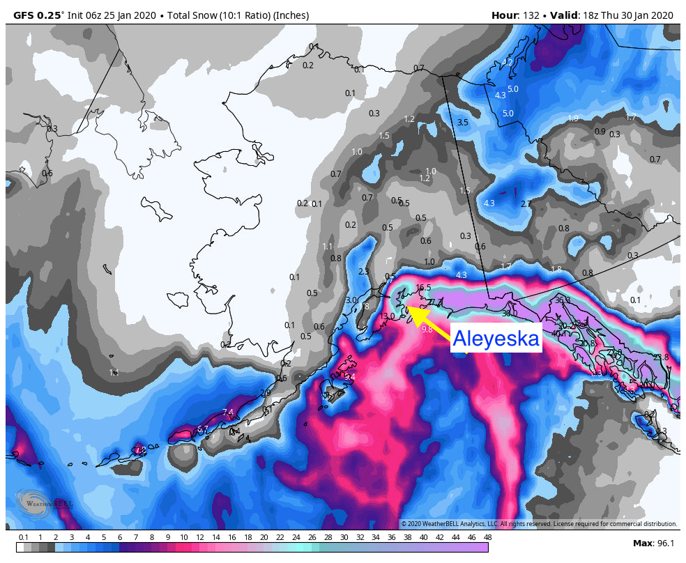 BlOWER POW FOR ALASKA WHILE THE ROCKIES GET TEASED.