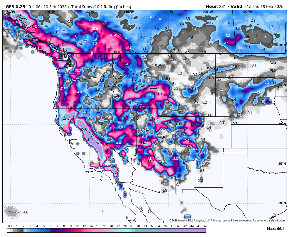 Powder Alert Wed/Thursday-Snorkel Watch 4-7 Feet Sierra