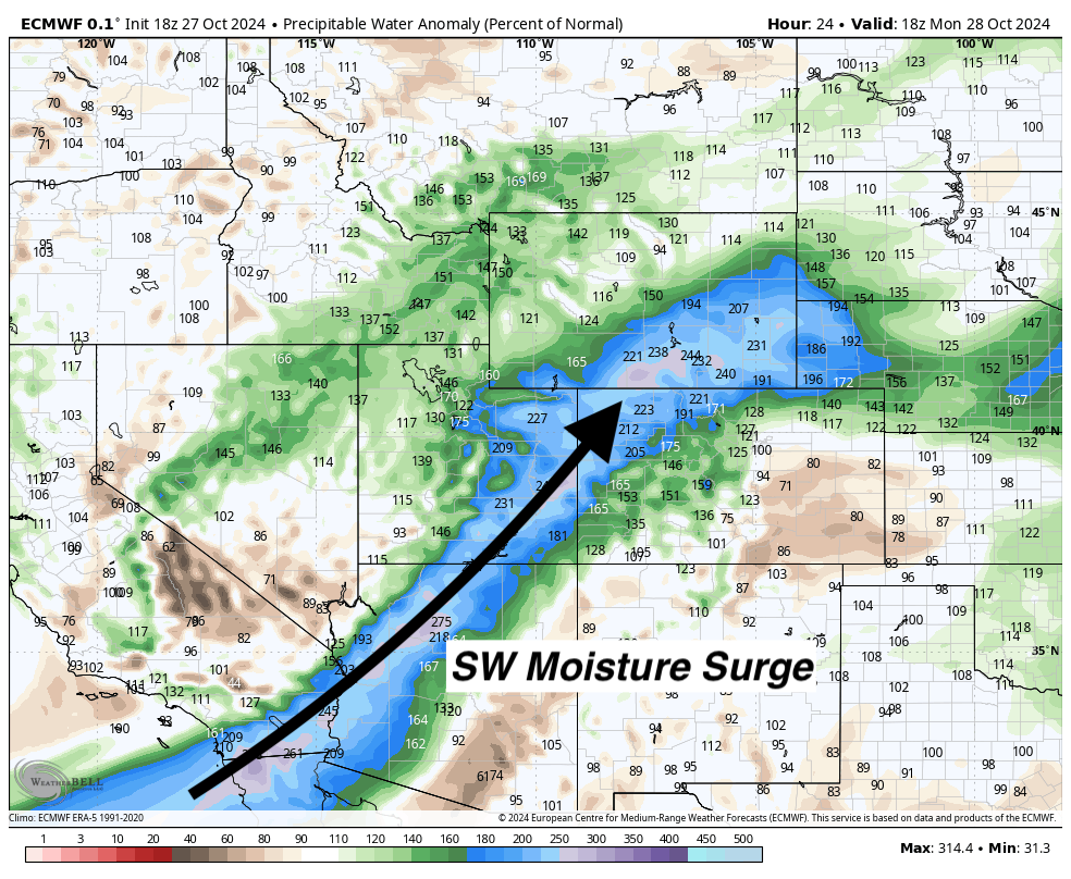 Powder Alert: Storm Train Lined Up For the Entire West!