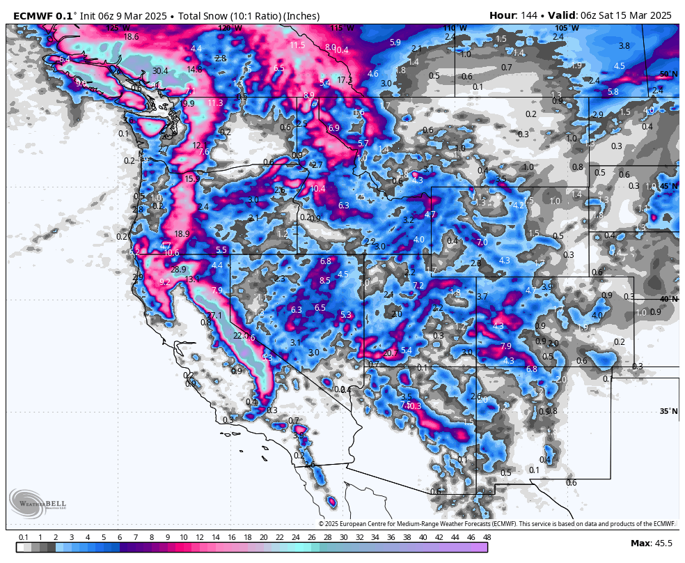 SNORKEL ALERT: SIERRA GOES DEEP WITH UP TO 2–4 FEET OF SNOW!