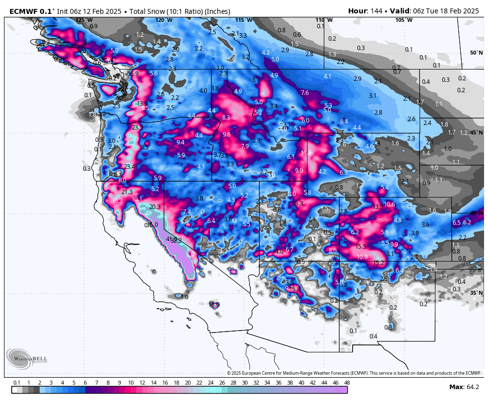 EPIC ALERT: FEET of Snow Across the West, Best Chases in CA, UT, CO