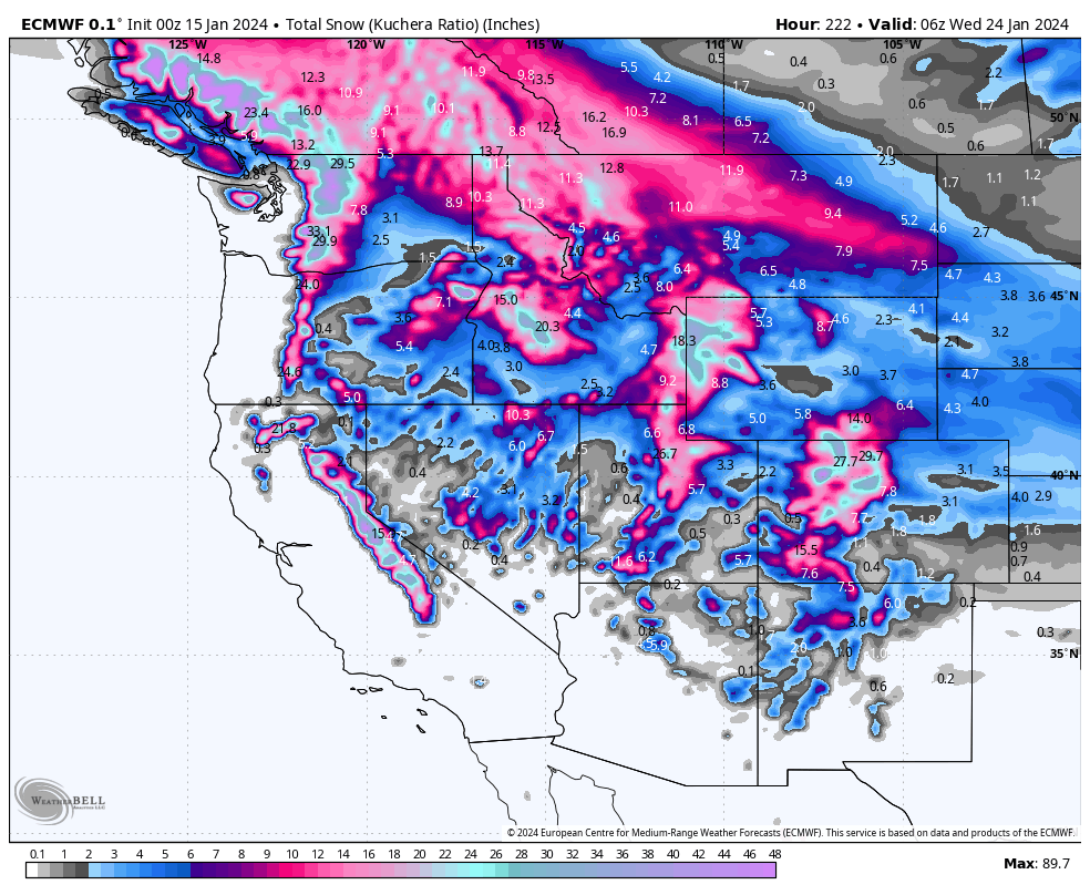 POWDER ALERT: Winter Chaos - Several MORE Feet Expected!