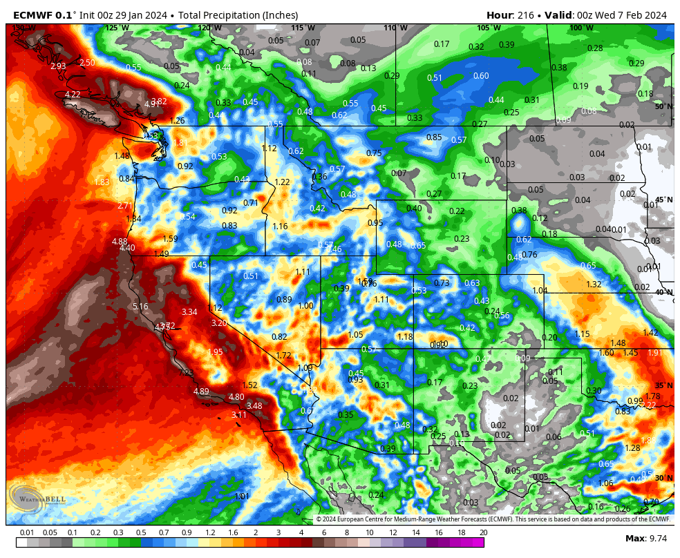 Powder Alert! Atmospheric River Approaching The West