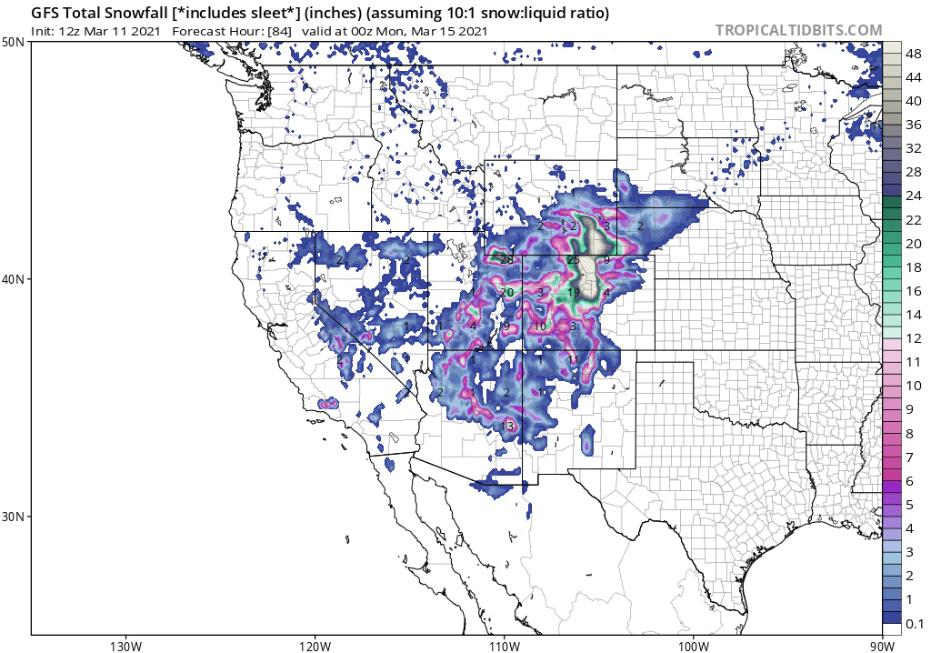 Snorkel Alert- Deep Pow Update for the West.