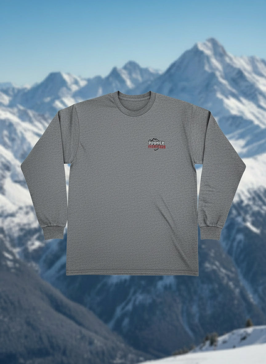 NEW MERCH Powderchasers Long Sleeve T-Shirt (L and XL Only)